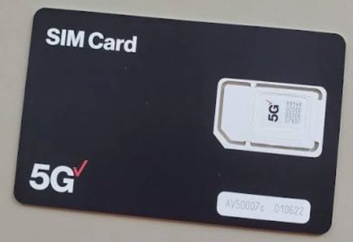          Standard SIM Card