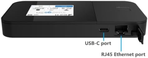 Inseeg MiFi X Pro M3000 5G and 4G LTE Hotspot | Carrier T-Mobile| All Day Battery Life | WiFi 6 Technology